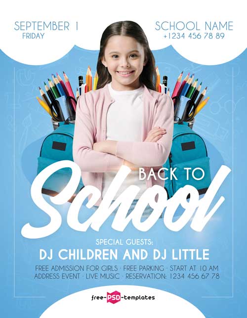 Detail Kids Flyer Template Free Nomer 19