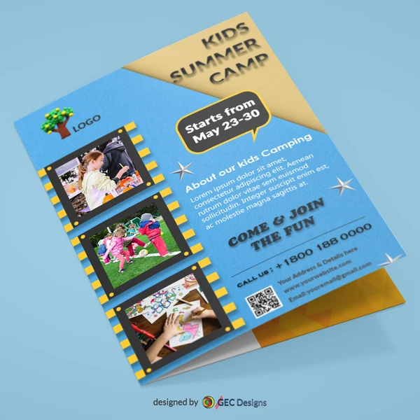 Detail Kids Flyer Template Free Nomer 40