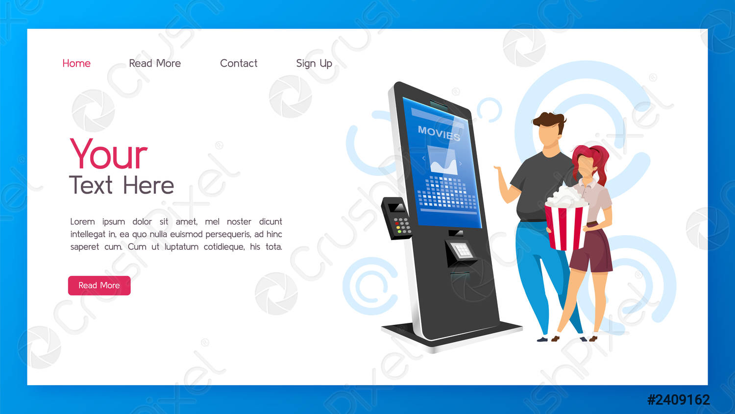 Detail Kiosk Html Template Nomer 16