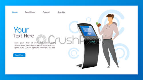 Detail Kiosk Html Template Nomer 21