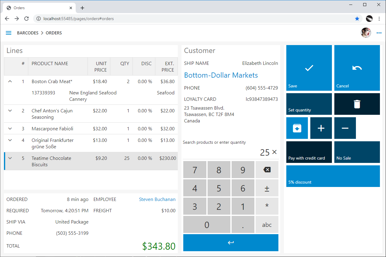 Detail Kiosk Ui Template Nomer 26