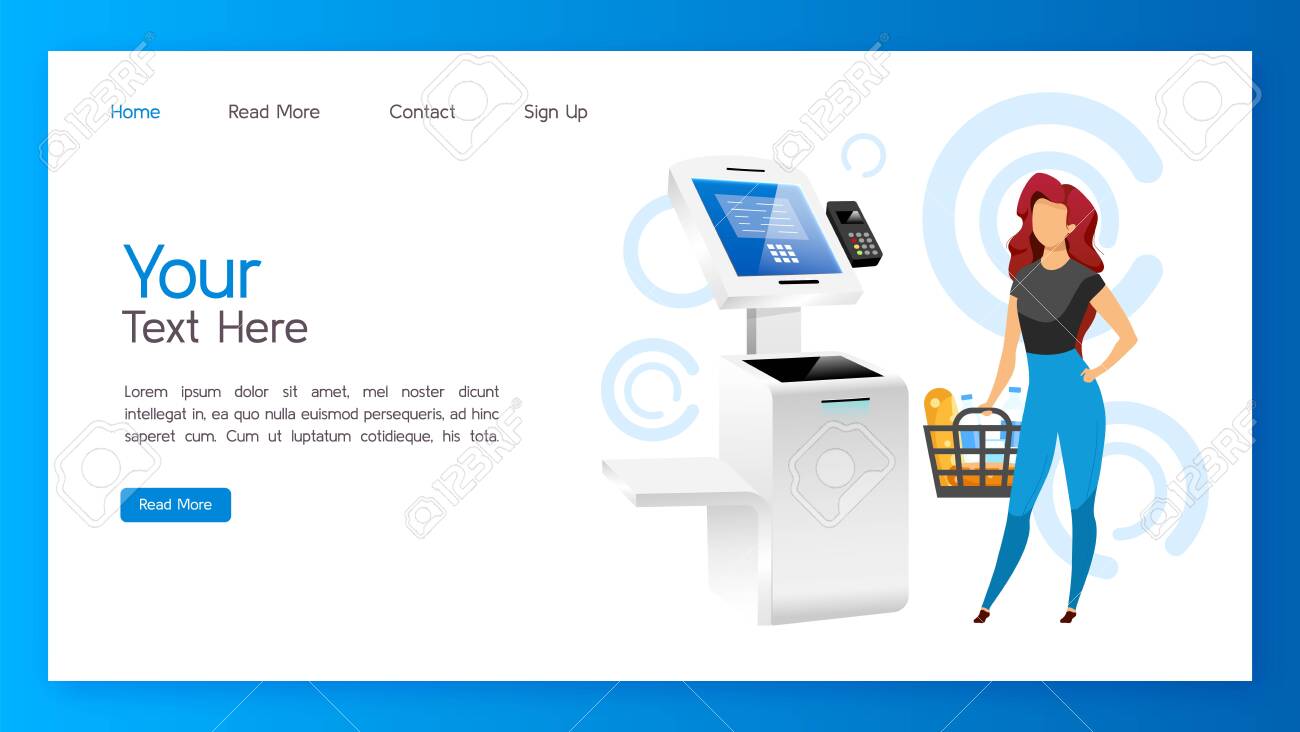 Detail Kiosk Ui Template Nomer 28