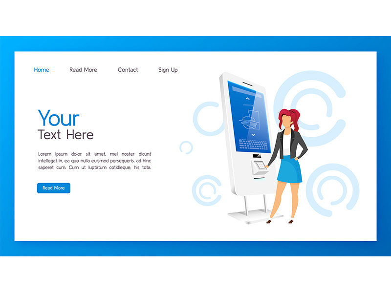 Detail Kiosk Ui Template Nomer 37