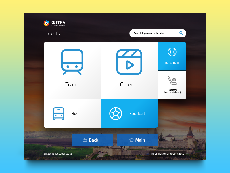 Detail Kiosk Ui Template Nomer 7