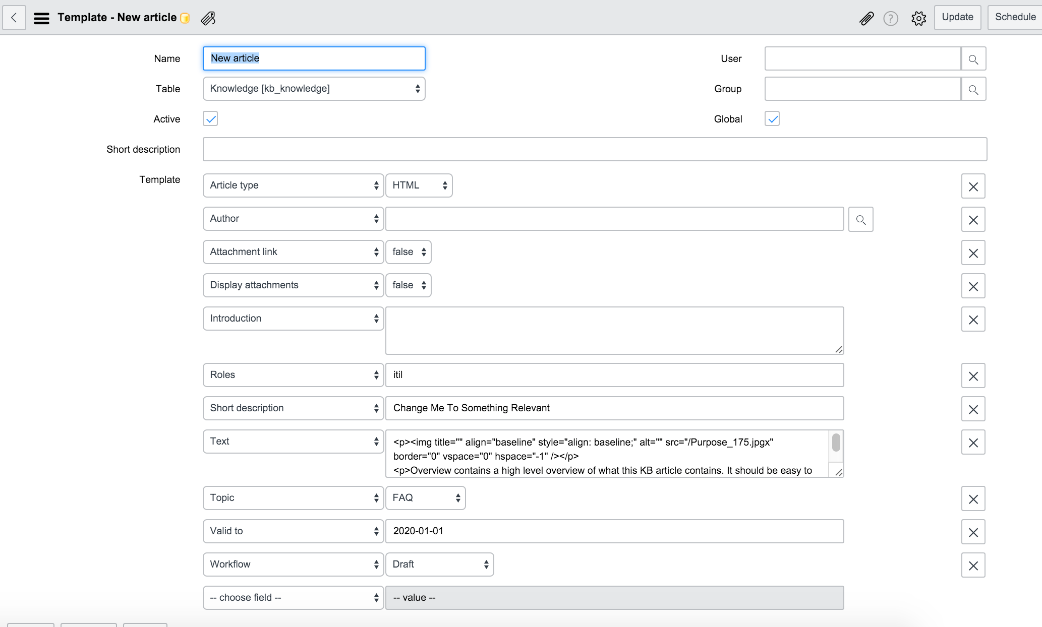 Detail Knowledge Base Article Template Nomer 30