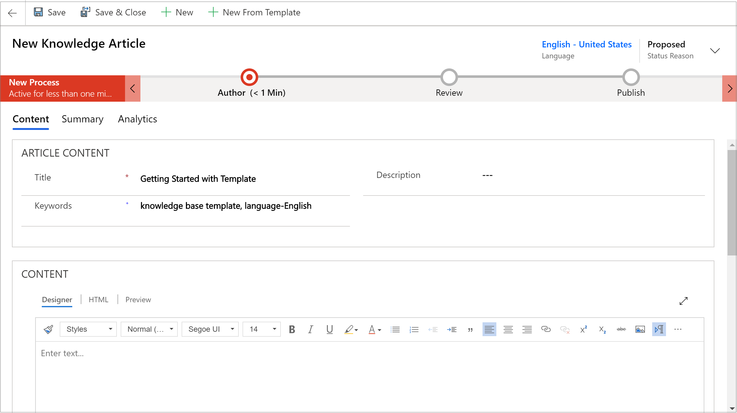 Detail Knowledge Base Article Template Nomer 37
