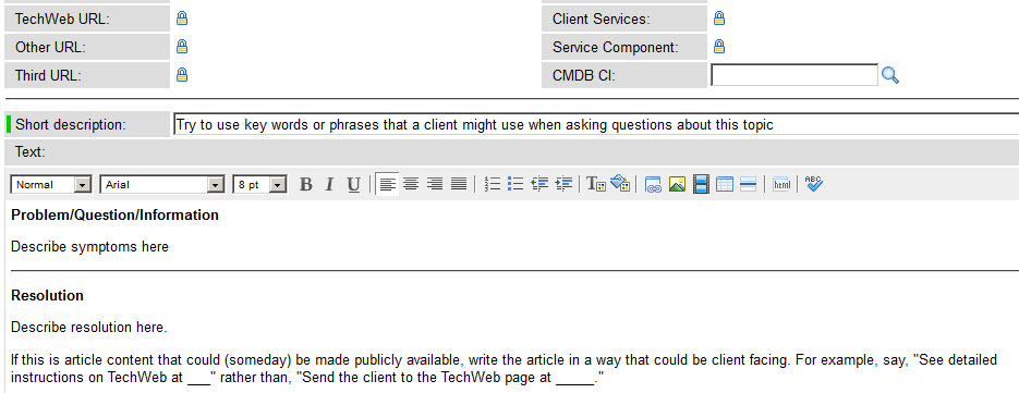 Detail Knowledge Base Article Template Nomer 38