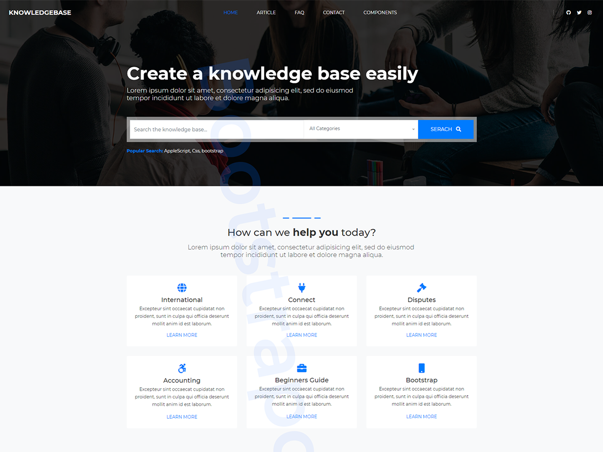 Detail Knowledge Base Article Template Nomer 39