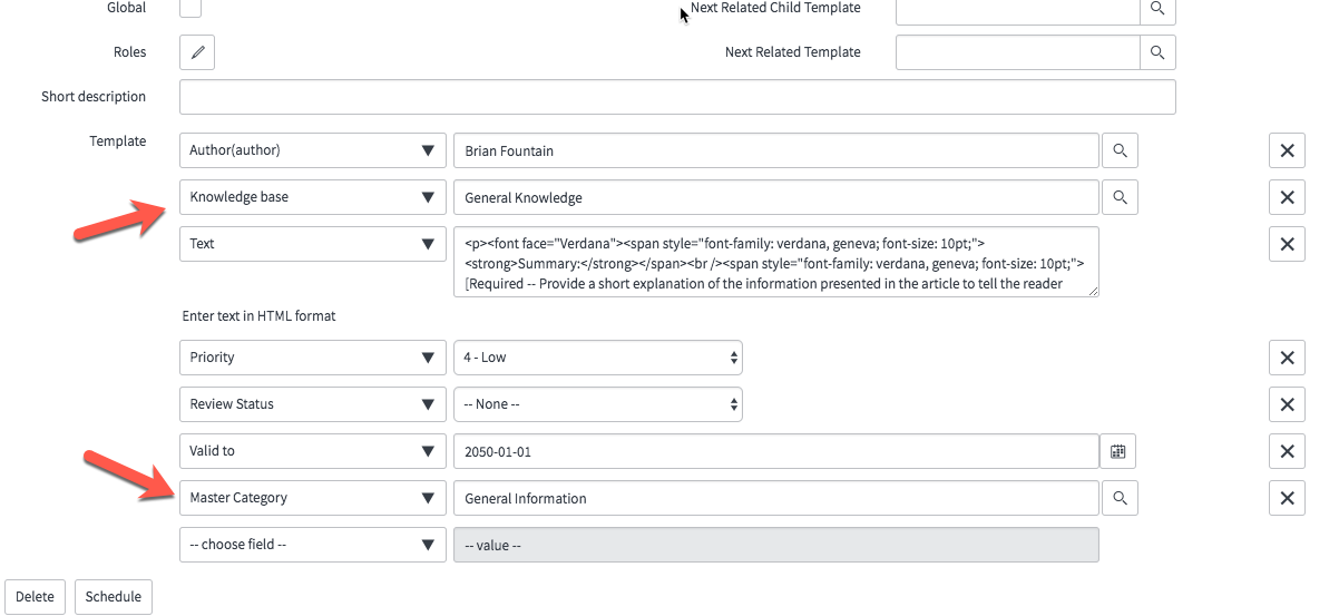 Detail Knowledge Base Article Template Nomer 41