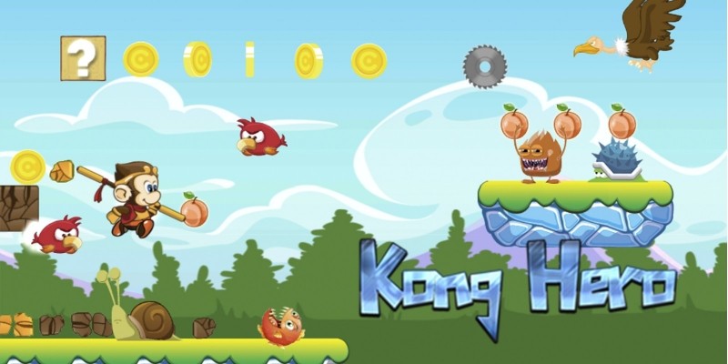 Detail Kong Hero Platformer Complete Unity Game Template Nomer 3