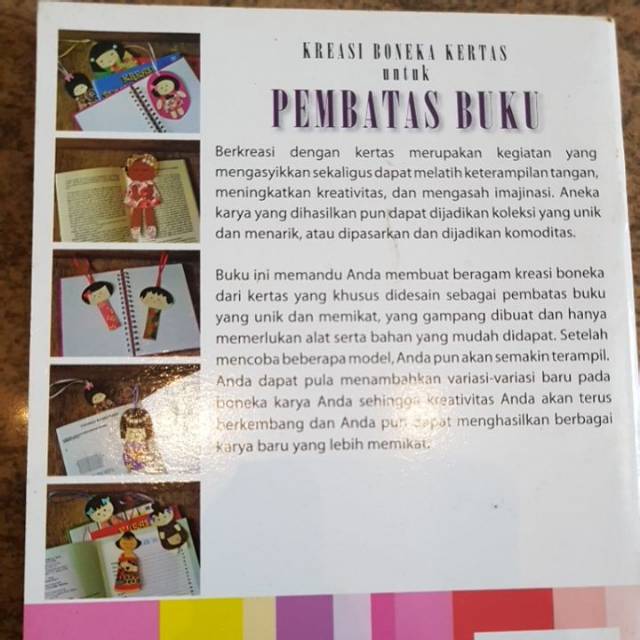 Detail Kreasi Pembatas Buku Nomer 50