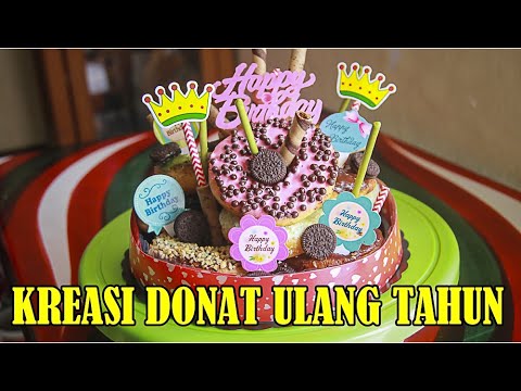 Detail Kue Donat Untuk Ulang Tahun Nomer 40