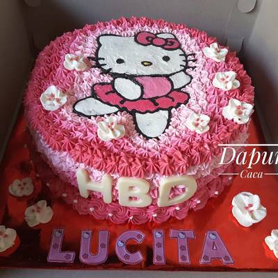 Detail Kue Hello Kitty Bulat Nomer 22