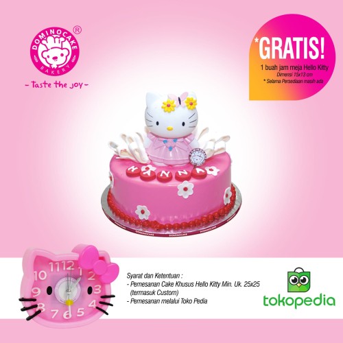 Detail Kue Hello Kitty Bulat Nomer 25