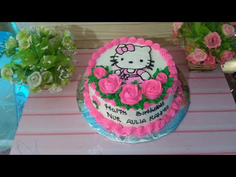 Detail Kue Hello Kitty Bulat Nomer 26