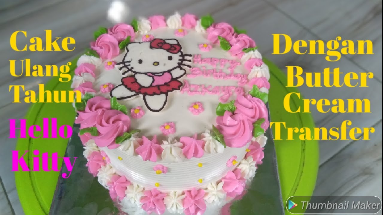 Detail Kue Hello Kitty Bulat Nomer 38