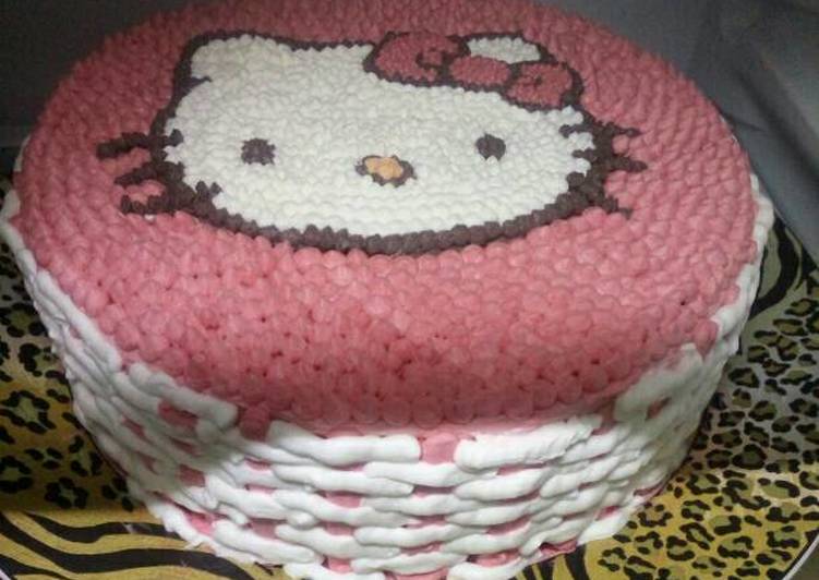 Detail Kue Hello Kitty Bulat Nomer 44