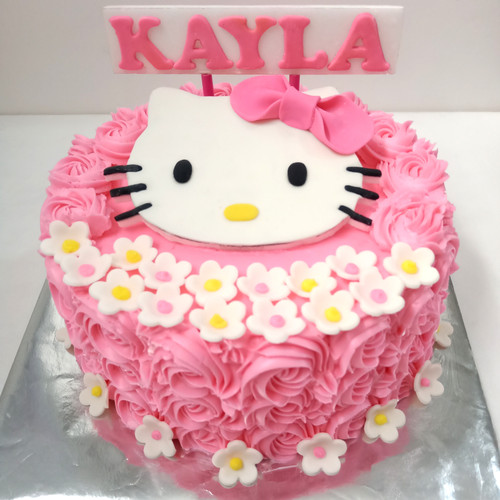 Detail Kue Karakter Hello Kitty Nomer 40