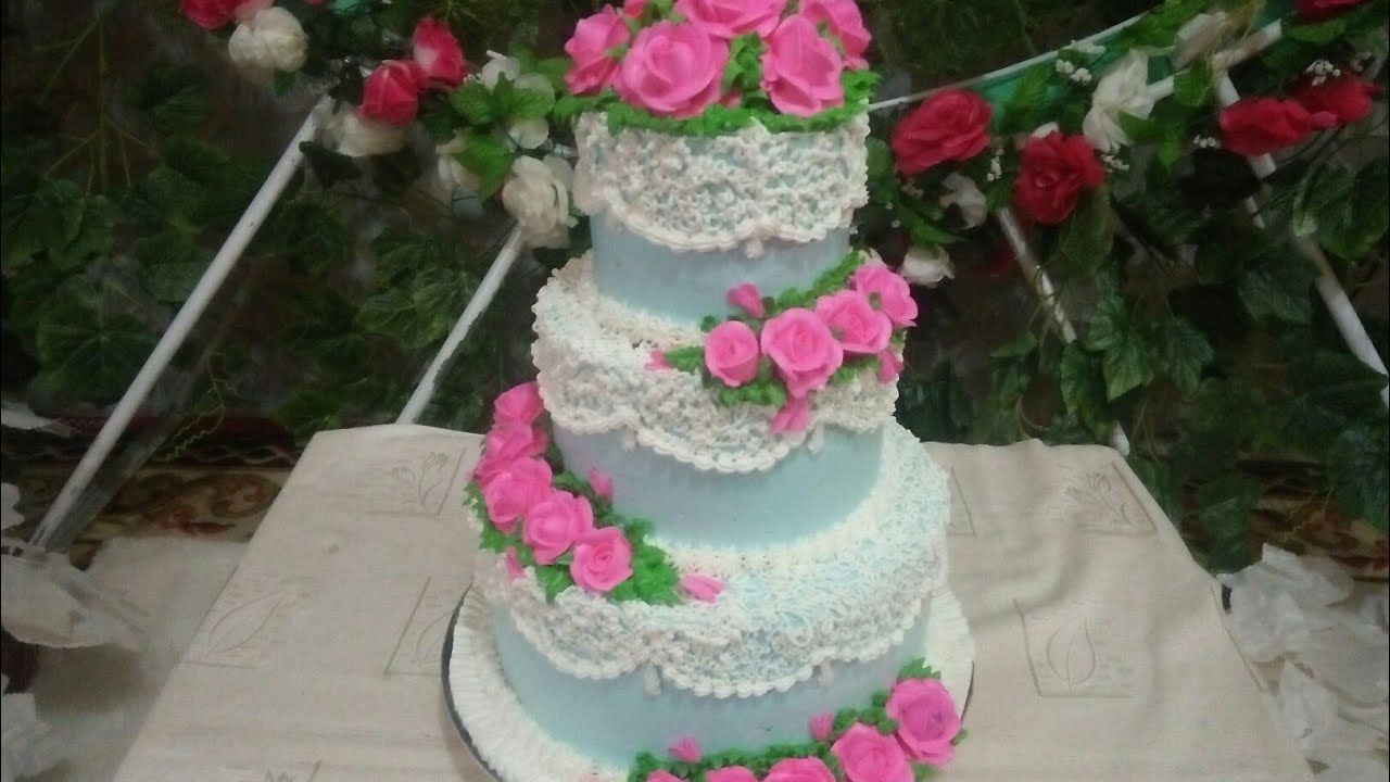 Detail Kue Pengantin 3 Tingkat Buttercream Nomer 16