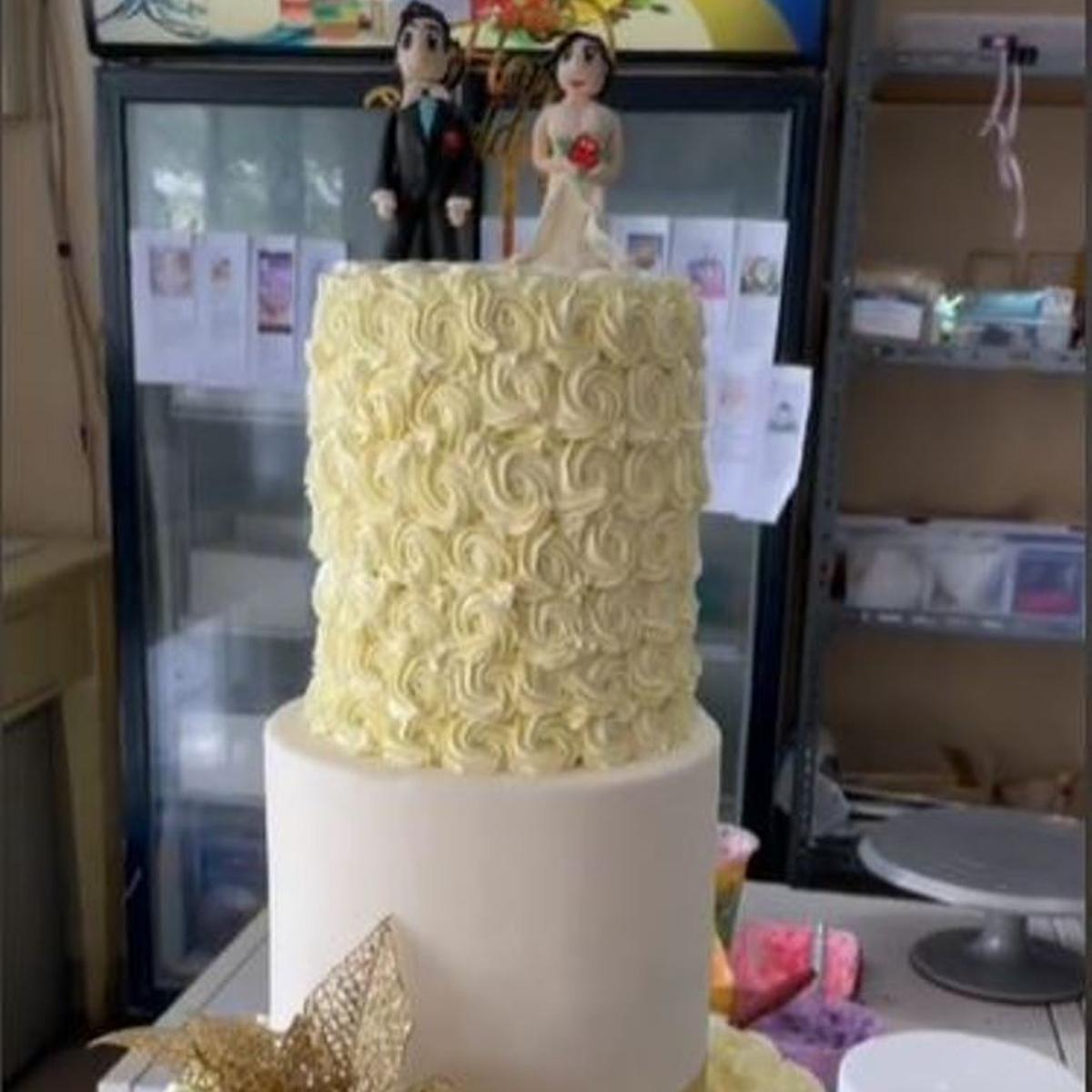 Detail Kue Pengantin 3 Tingkat Buttercream Nomer 29