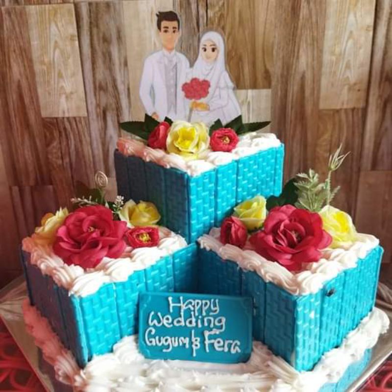 Detail Kue Pengantin Sederhana Dan Harganya Nomer 7