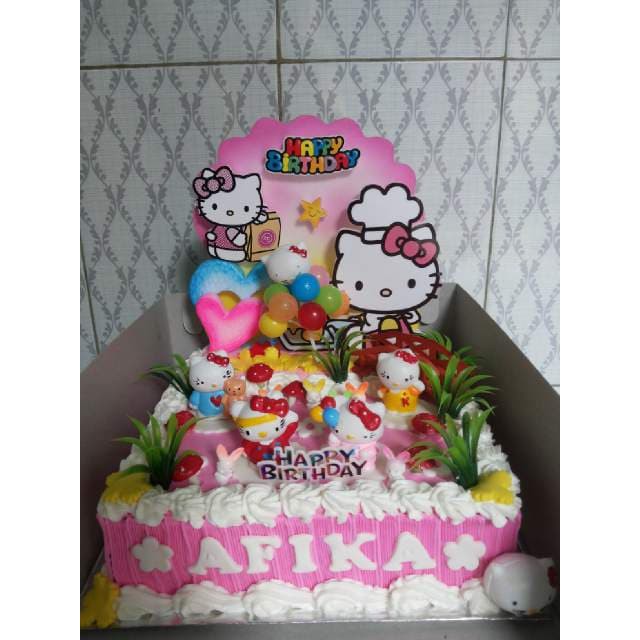 Detail Kue Pernikahan Hello Kitty Nomer 15