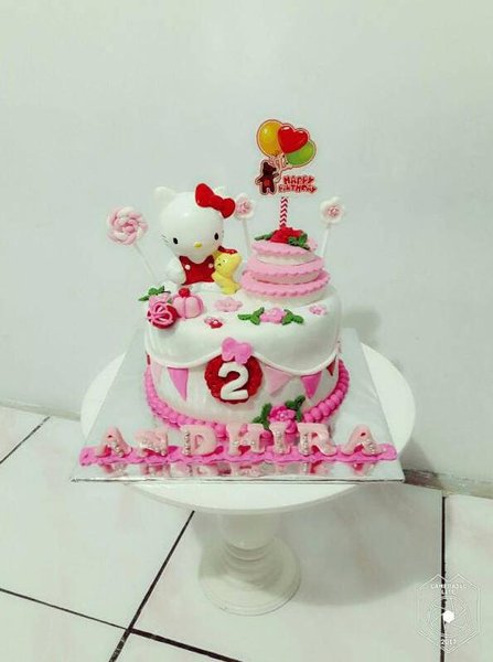 Detail Kue Pernikahan Hello Kitty Nomer 36