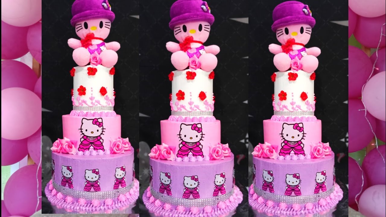 Detail Kue Pernikahan Hello Kitty Nomer 39