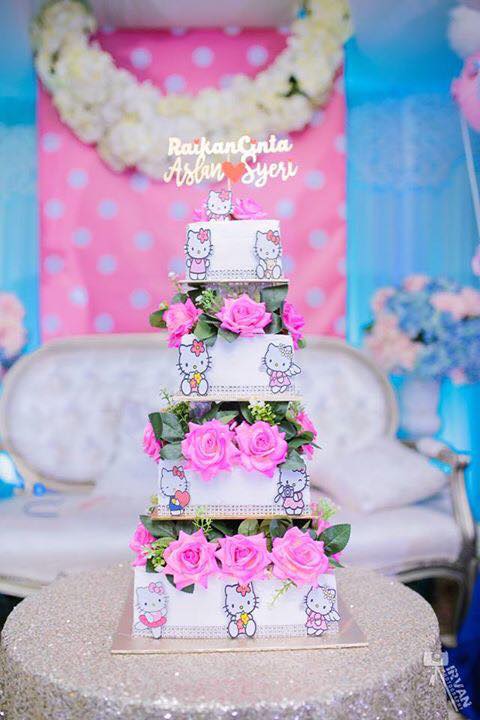 Detail Kue Pernikahan Hello Kitty Nomer 8