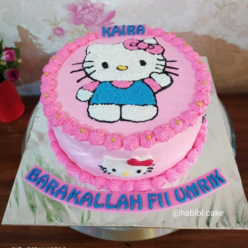 Kue Tart Ulang Tahun Hello Kitty - KibrisPDR