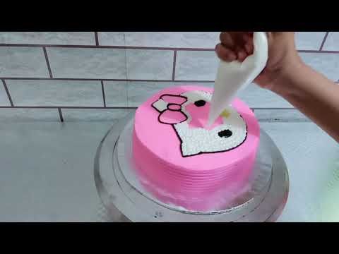 Detail Kue Tart Ulang Tahun Hello Kitty Nomer 21