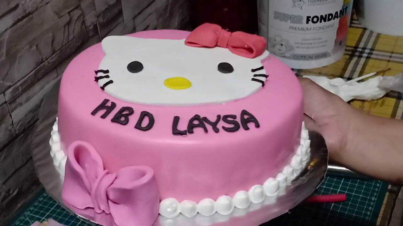 Detail Kue Tart Ulang Tahun Hello Kitty Nomer 36