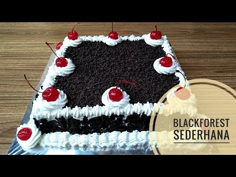 Kue Ulang Tahun Persegi Sederhana - KibrisPDR