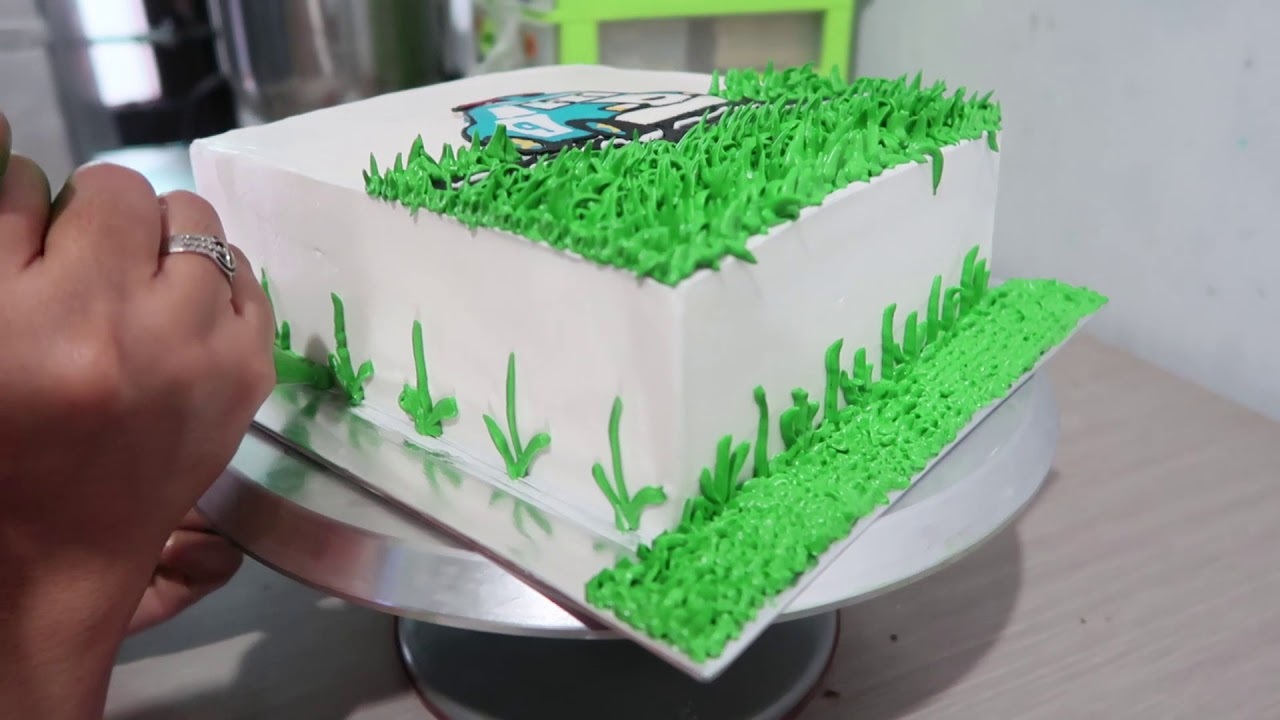 Detail Kue Ulang Tahun Persegi Sederhana Nomer 27