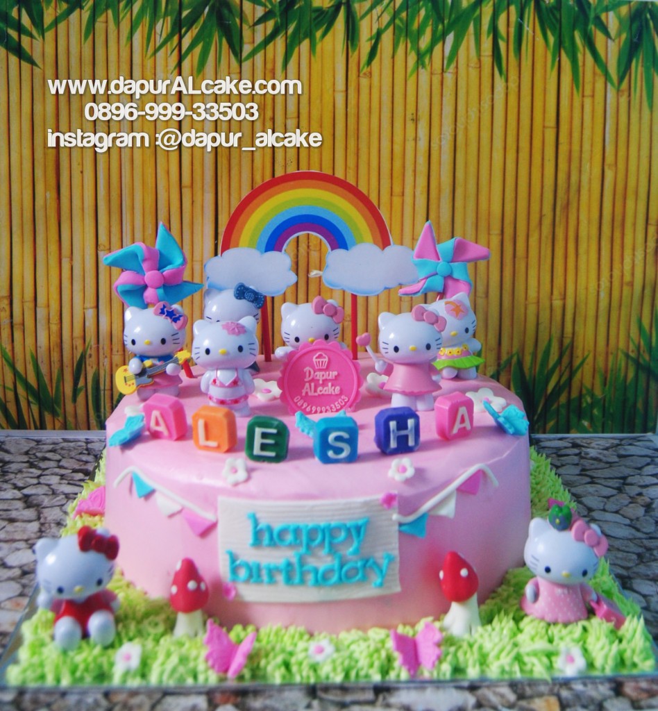 Detail Kue Ulang Tahun Tema Hello Kitty Nomer 38