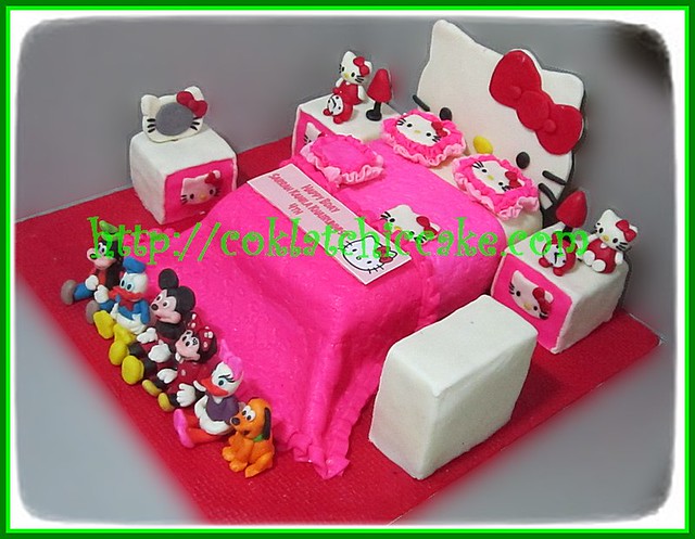 Detail Kue Ultah Bentuk Hello Kitty Nomer 36