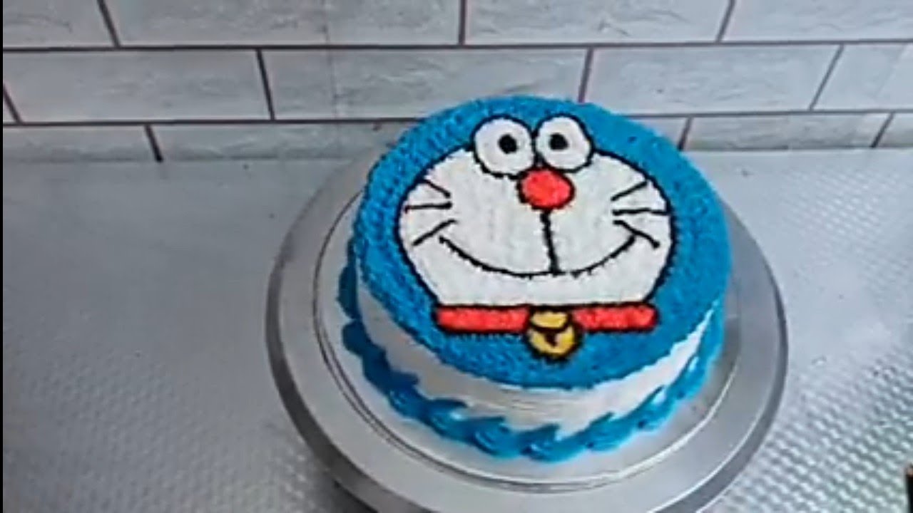 Detail Kue Ultah Doraemon Buttercream Nomer 13