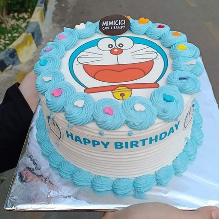 Detail Kue Ultah Doraemon Buttercream Nomer 19