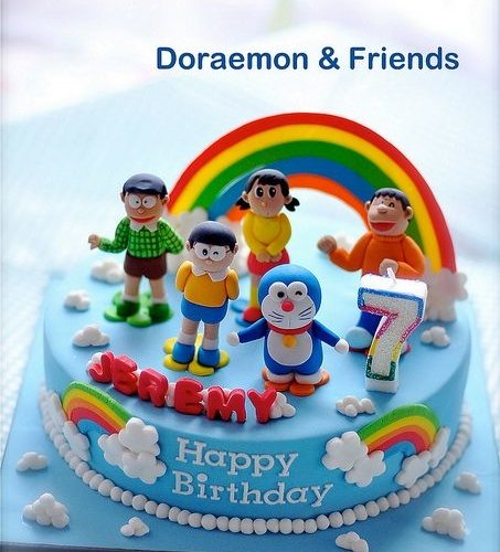 Detail Kue Ultah Doraemon Buttercream Nomer 23