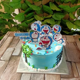 Detail Kue Ultah Doraemon Buttercream Nomer 48