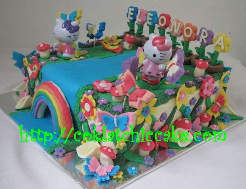 Detail Kue Ultah Gambar Hello Kitty Nomer 50