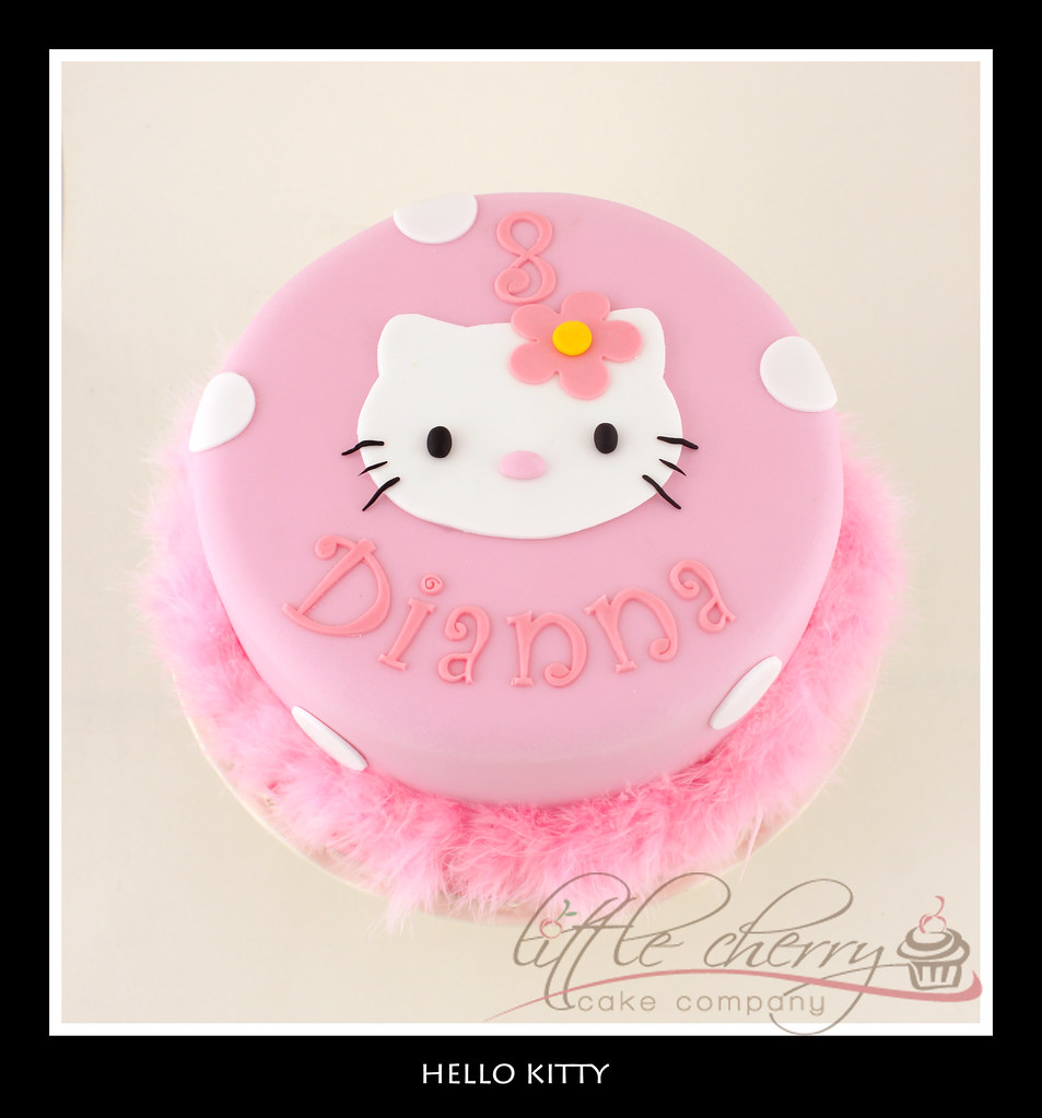 Detail Kue Ultah Hello Kitty Pink Nomer 49