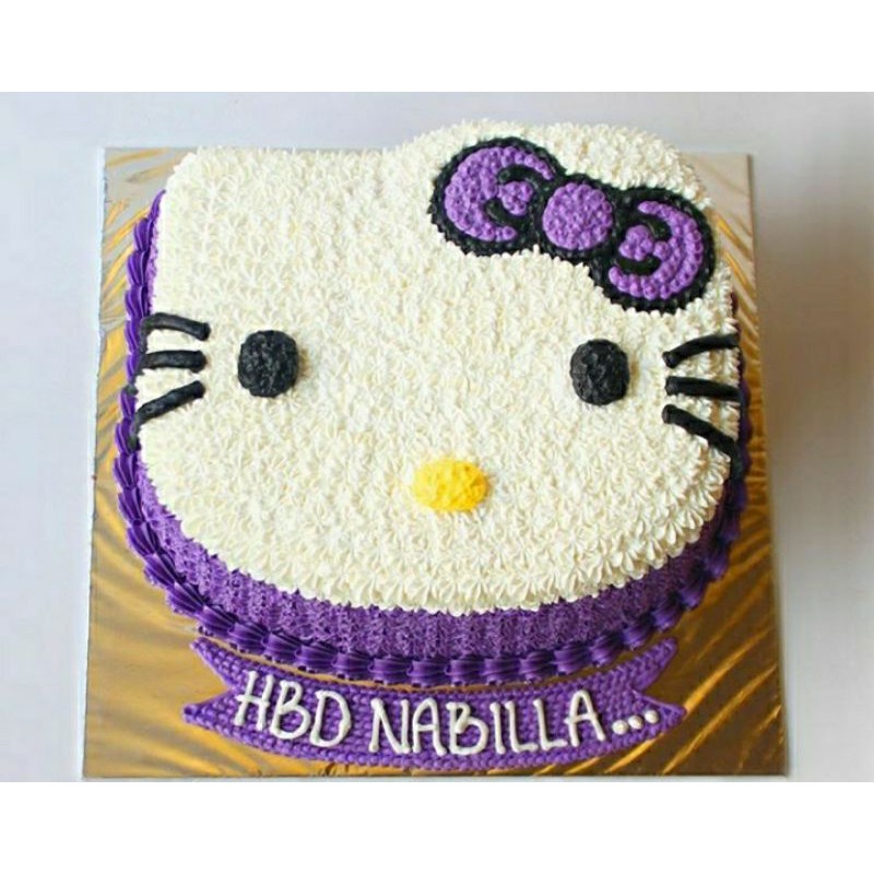 Detail Kue Ultah Hello Kitty Ungu Nomer 4