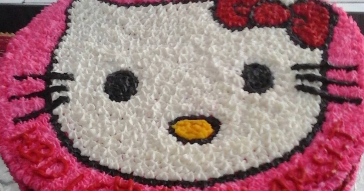 Detail Kue Ultah Hello Kitty Ungu Nomer 39