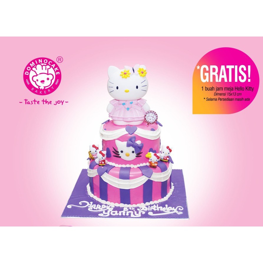 Detail Kue Ultah Hello Kitty Ungu Nomer 42