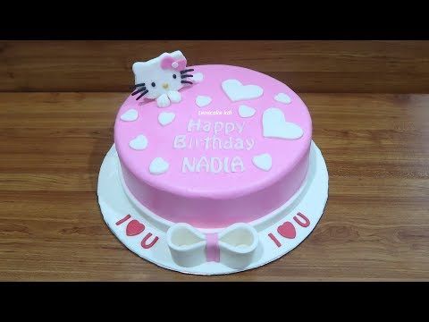 Detail Kue Ultah Hello Kitty Ungu Nomer 43