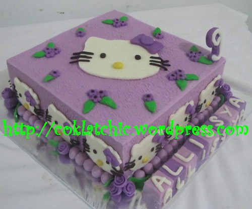 Detail Kue Ultah Hello Kitty Ungu Nomer 9