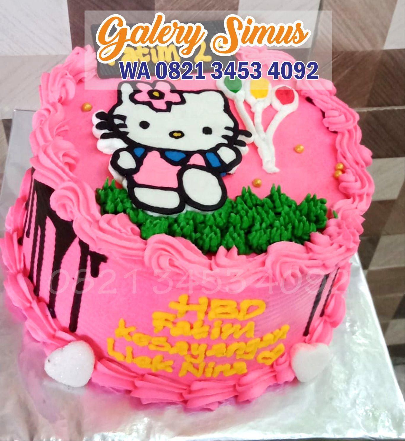 Detail Kue Ultah Karakter Hello Kitty Nomer 50