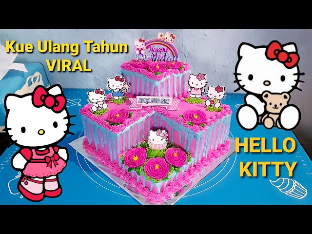 Detail Kue Ultah Karakter Hello Kitty Nomer 51