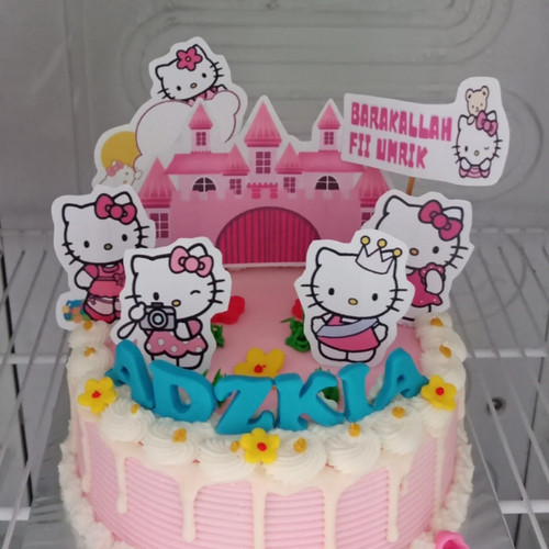 Detail Kue Ultah Karakter Hello Kitty Nomer 9